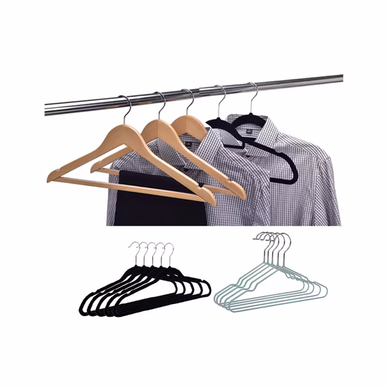 Cabides de luxo personalizados para roupas de madeira Cabides de madeira com gancho longo 2021 Venda imperdível